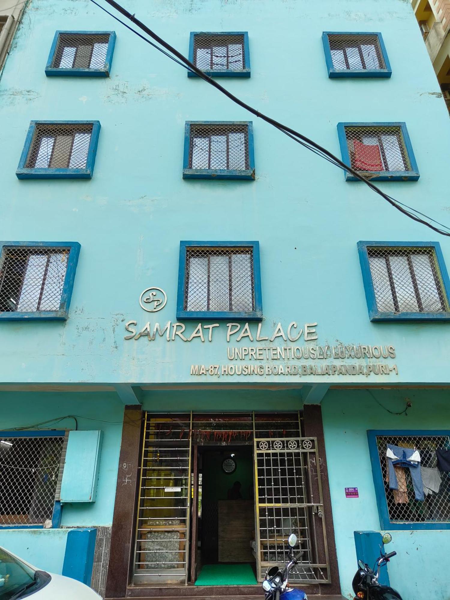 Goroomgo Samrat Palace Puri Near Sea Beach With Parking Facilities - Restaurant Available - Couple Friendly エクステリア 写真